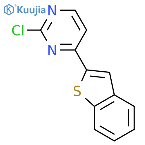 Pyrimidine, 4-benzo[b]thien-2-yl-2-chloro- structure