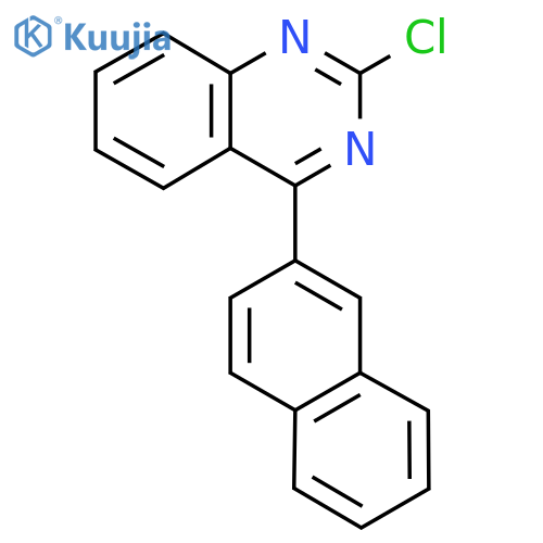 2-Chloro-4-(naphthalen-2-yl)quinazoline structure