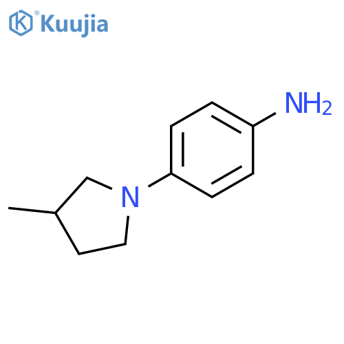 4-(3-methylpyrrolidin-1-yl)aniline structure