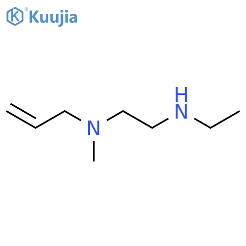 ethyl({2-methyl(prop-2-en-1-yl)aminoethyl})amine structure