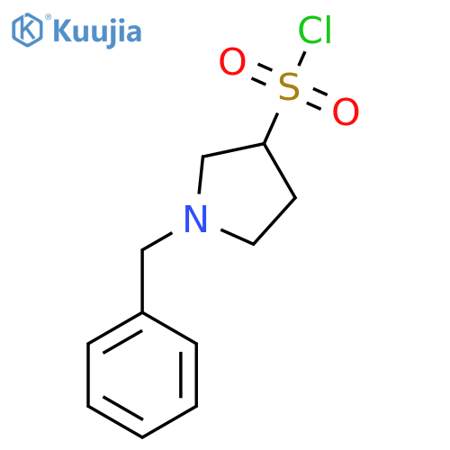 1-Benzylpyrrolidine-3-sulfonyl chloride structure