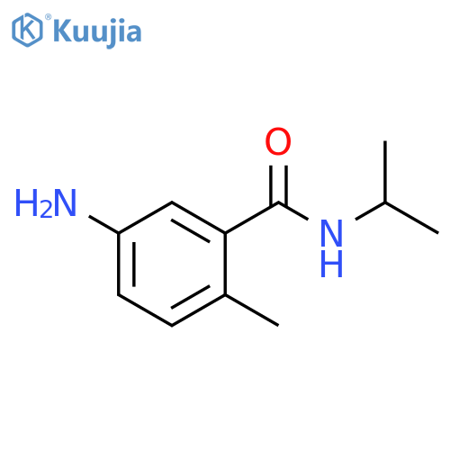 5-amino-2-methyl-N-(propan-2-yl)benzamide structure
