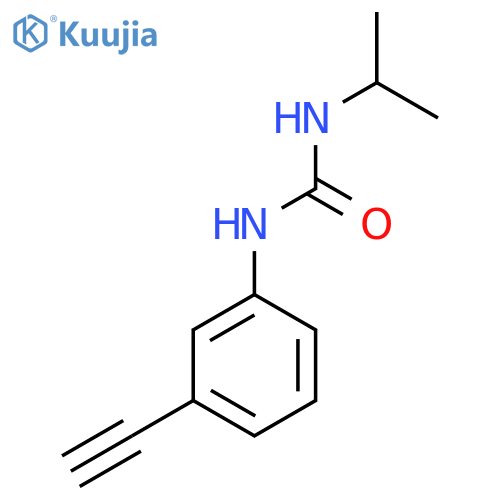 1-(3-Ethynylphenyl)-3-(propan-2-yl)urea structure