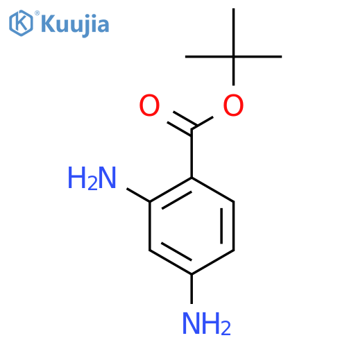 Tert-butyl 2,4-diaminobenzoate structure