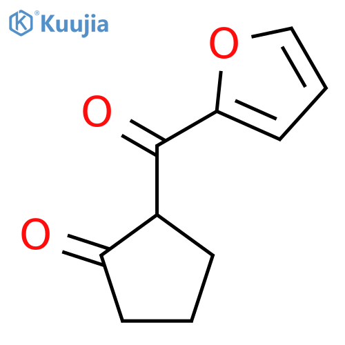 2-(Furan-2-carbonyl)cyclopentan-1-one structure