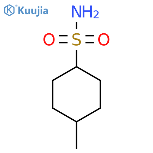 4-methylcyclohexane-1-sulfonamide, Mixture of diastereomers structure