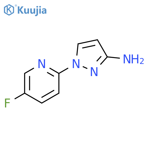 1-(5-fluoropyridin-2-yl)-1H-pyrazol-3-amine structure