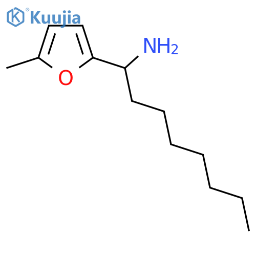 1-(5-Methylfuran-2-yl)octan-1-amine structure