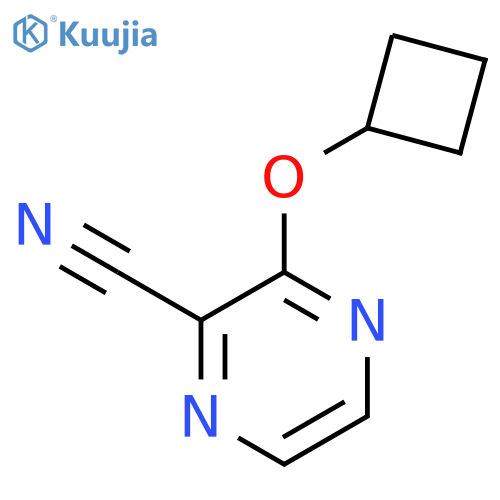 3-Cyclobutoxypyrazine-2-carbonitrile structure