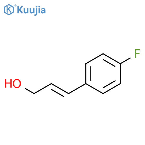 3-(4-fluorophenyl)prop-2-en-1-ol structure