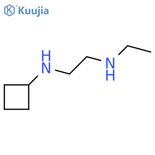 N-[2-(Ethylamino)ethyl]cyclobutanamine structure