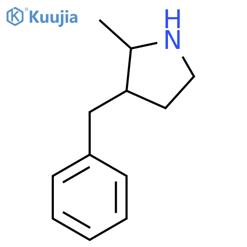 3-Benzyl-2-methylpyrrolidine structure
