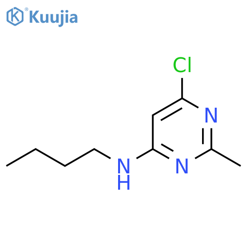 N-Butyl-6-chloro-2-methylpyrimidin-4-amine structure