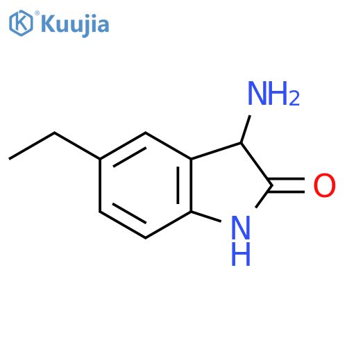 3-amino-5-ethyl-2,3-dihydro-1H-indol-2-one structure