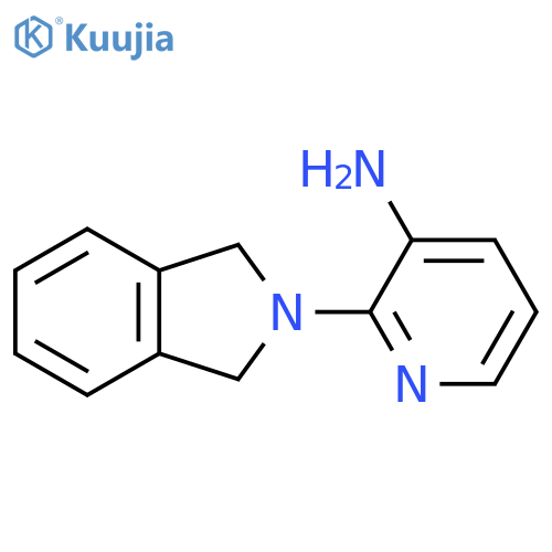 2-(2,3-dihydro-1H-isoindol-2-yl)pyridin-3-amine structure
