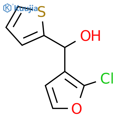 (2-CHLOROFURAN-3-YL)(THIOPHEN-2-YL)METHANOL structure