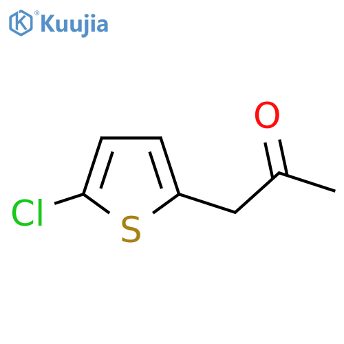 1-(5-chlorothiophen-2-yl)propan-2-one structure