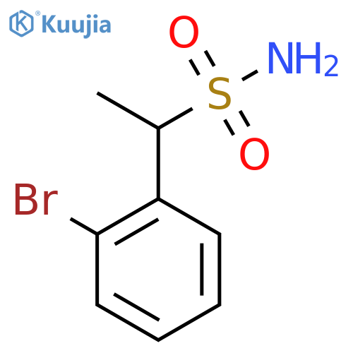 Benzenemethanesulfonamide, 2-bromo-α-methyl- structure
