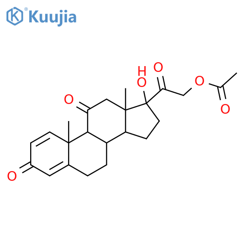 Prednisone Acetate structure