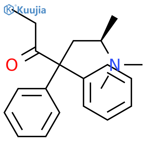 3-Heptanone,6-(dimethylamino)-4,4-diphenyl-, (6R)- structure