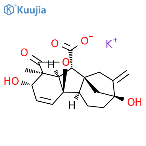 Potassium gibberellate structure