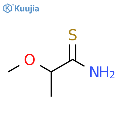 2-methoxypropanethioamide structure