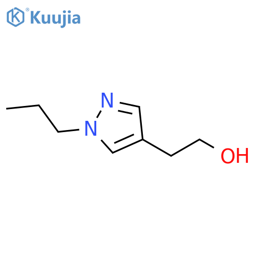 2-(1-propyl-1H-pyrazol-4-yl)ethan-1-ol structure