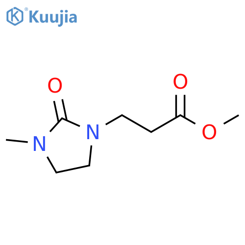 methyl 3-(3-methyl-2-oxoimidazolidin-1-yl)propanoate structure
