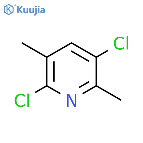 2,5-dichloro-3,6-dimethylpyridine structure