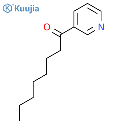 1-(Pyridin-3-yl)octan-1-one structure