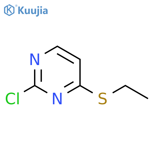 2-chloro-4-(ethylsulfanyl)pyrimidine structure