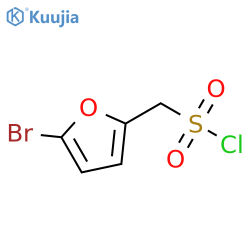 5-Bromo-2-furanmethanesulfonyl chloride structure