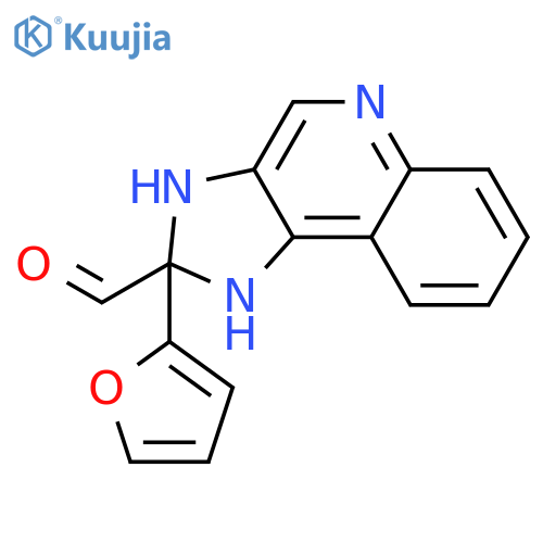 Methanone, 2-furanyl-1H-imidazo[4,5-c]quinolin-2-yl- structure