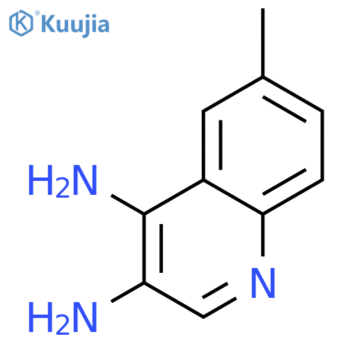 6-methyl-3,4-Quinolinediamine structure