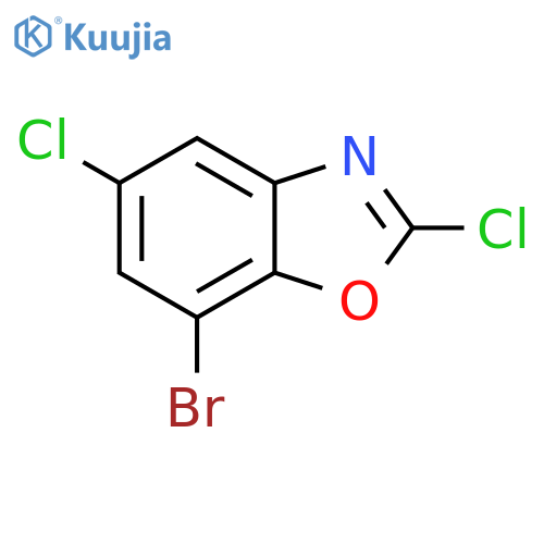 Benzoxazole, 7-bromo-2,5-dichloro- structure