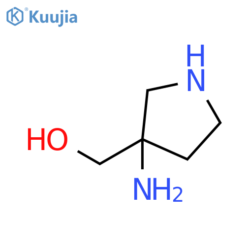 3-amino-3-Pyrrolidinemethanol structure