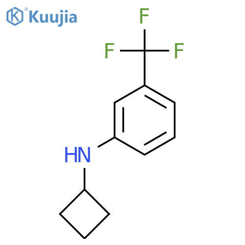 N-Cyclobutyl-3-(trifluoromethyl)aniline structure