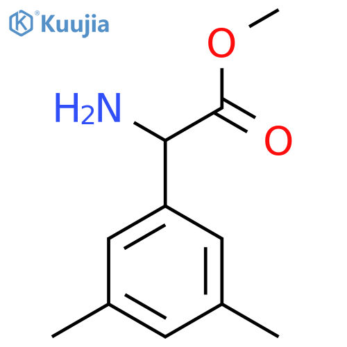 Methyl 2-amino-2-(3,5-dimethylphenyl)acetate structure