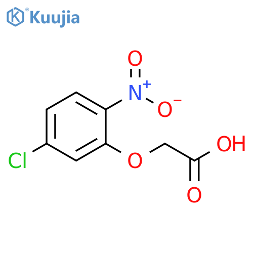 2-(5-chloro-2-nitrophenoxy)acetic acid structure