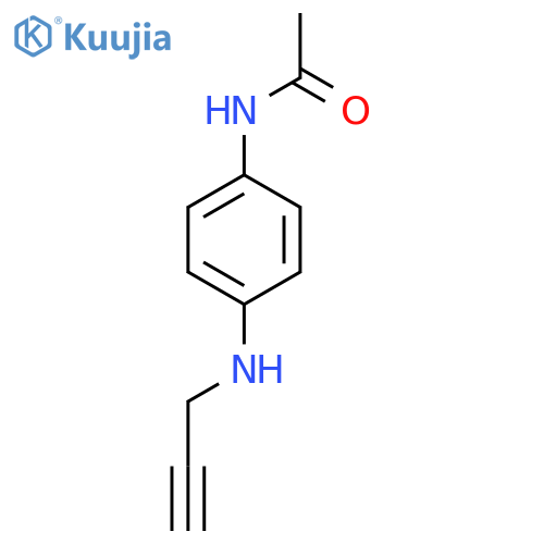 N-(4-(Prop-2-yn-1-ylamino)phenyl)acetamide structure