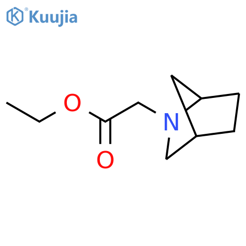 Ethyl 2-(2-azabicyclo[2.2.1]heptan-2-yl)acetate structure