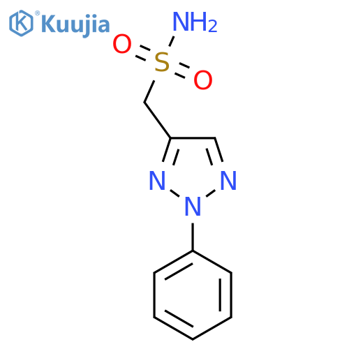 (2-phenyl-2H-1,2,3-triazol-4-yl)methanesulfonamide structure