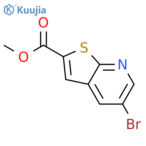 Methyl 5-Bromothieno2,3-BPyridine-2-Carboxylate structure