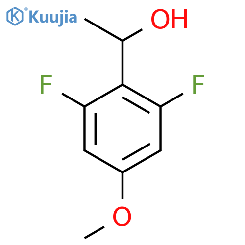 1-(2,6-Difluoro-4-methoxyphenyl)ethanol structure