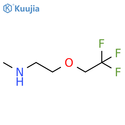 METHYL2-(2,2,2-TRIFLUOROETHOXY)ETHYLAMINE structure