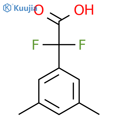 2-(3,5-dimethylphenyl)-2,2-difluoroacetic acid structure