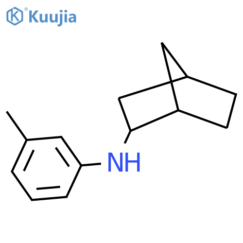 N-(3-Methylphenyl)bicyclo[2.2.1]heptan-2-amine structure