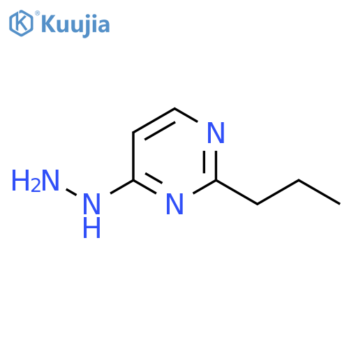 4-HYDRAZINYL-2-PROPYLPYRIMIDINE structure