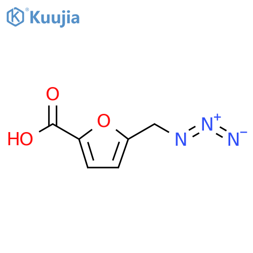 5-(azidomethyl)furan-2-carboxylic acid structure