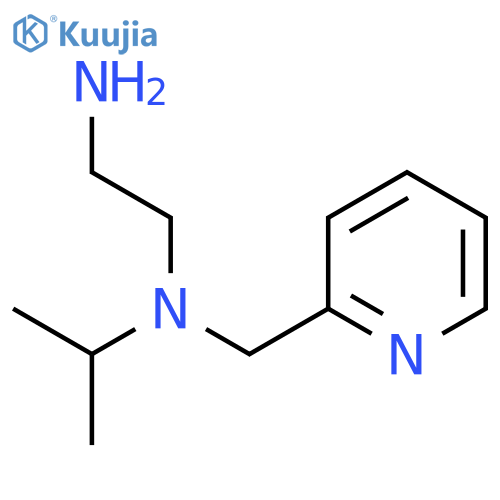 N*1*-Isopropyl-N*1*-pyridin-2-ylmethyl-ethane-1,2-diamine structure